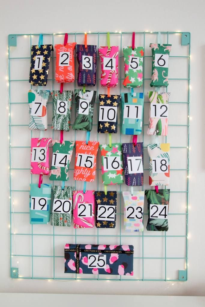 Advent Calendar Diy For A Fun And Colourful Christmas Do Advent Calendars Count Up Or Down