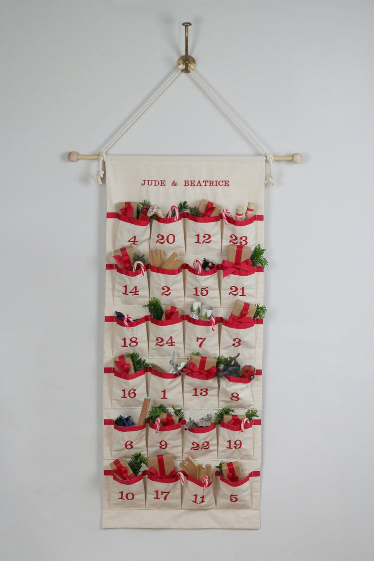 Advent Calendar - Fabric Advent Calendar - Christmas Do Advent Calendars Count Up Or Down