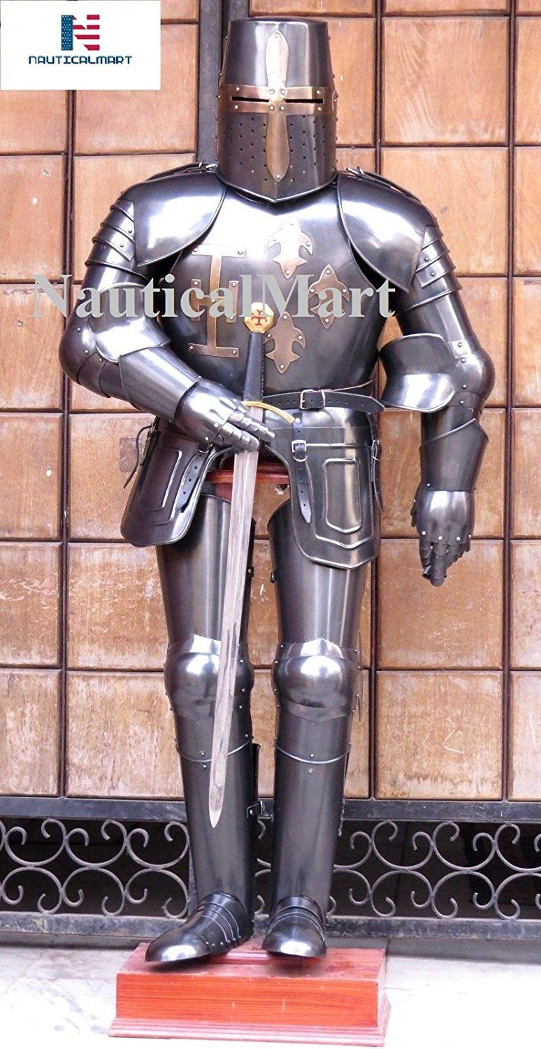Amazon : Templar Black Knight Suit Of Armour Wearable Knights Templar Calendar Amazon. It