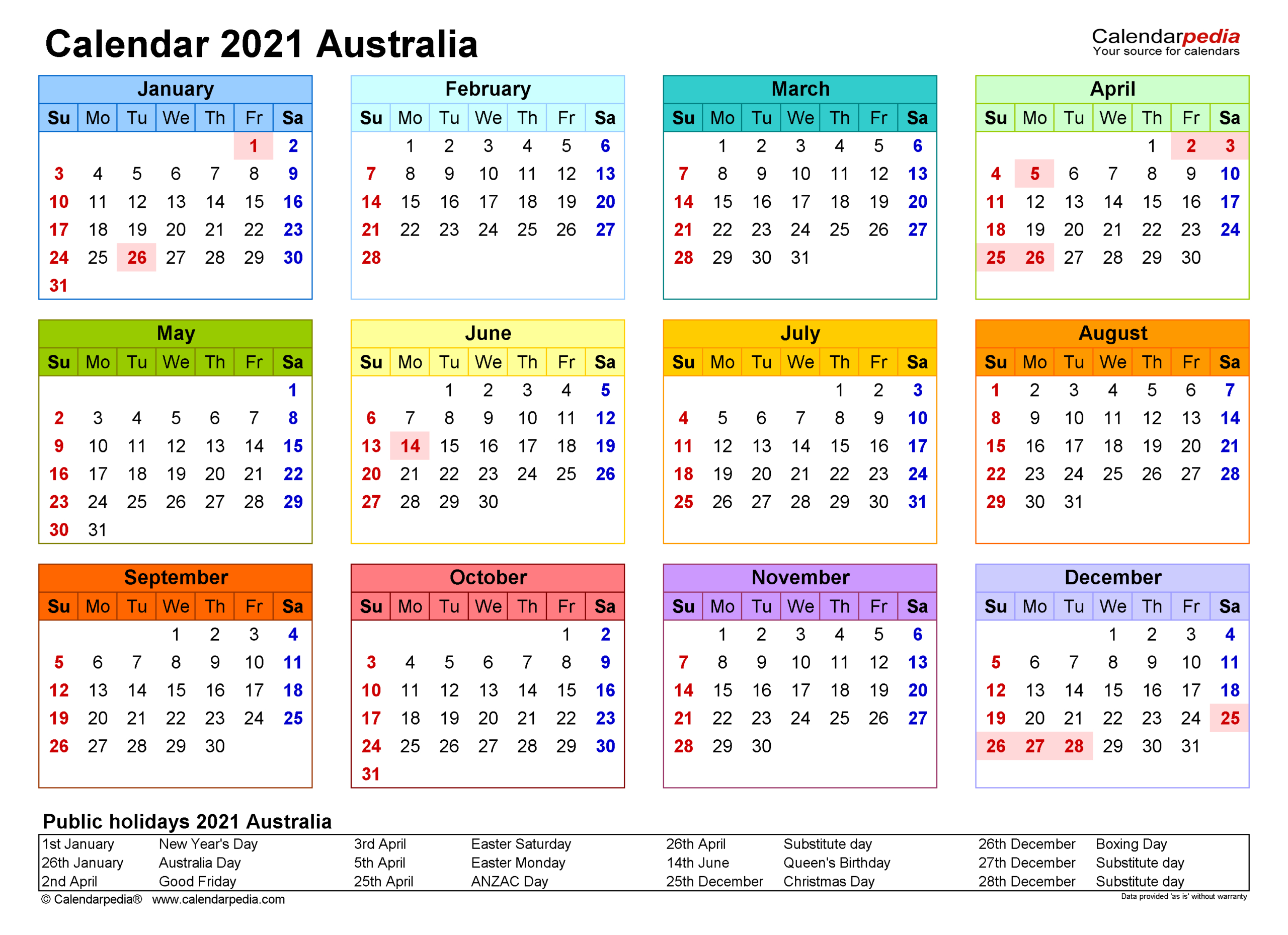 Calander 2021 Queensland Punlic Holidays | Calendar Blank Calendar School Term