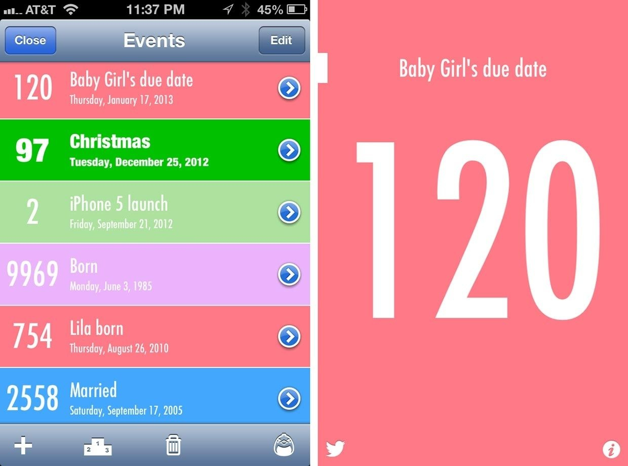 Calendar Countdown App Ios | Event Countdown, Blank Date Event Time Countdown Windows 10 App