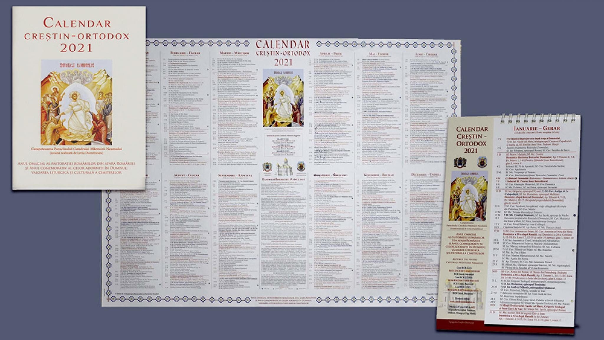 Calendar Ortodox August 2021 / Calendar Ortodox 2021 Calendar Crestin Ortodox Pdf