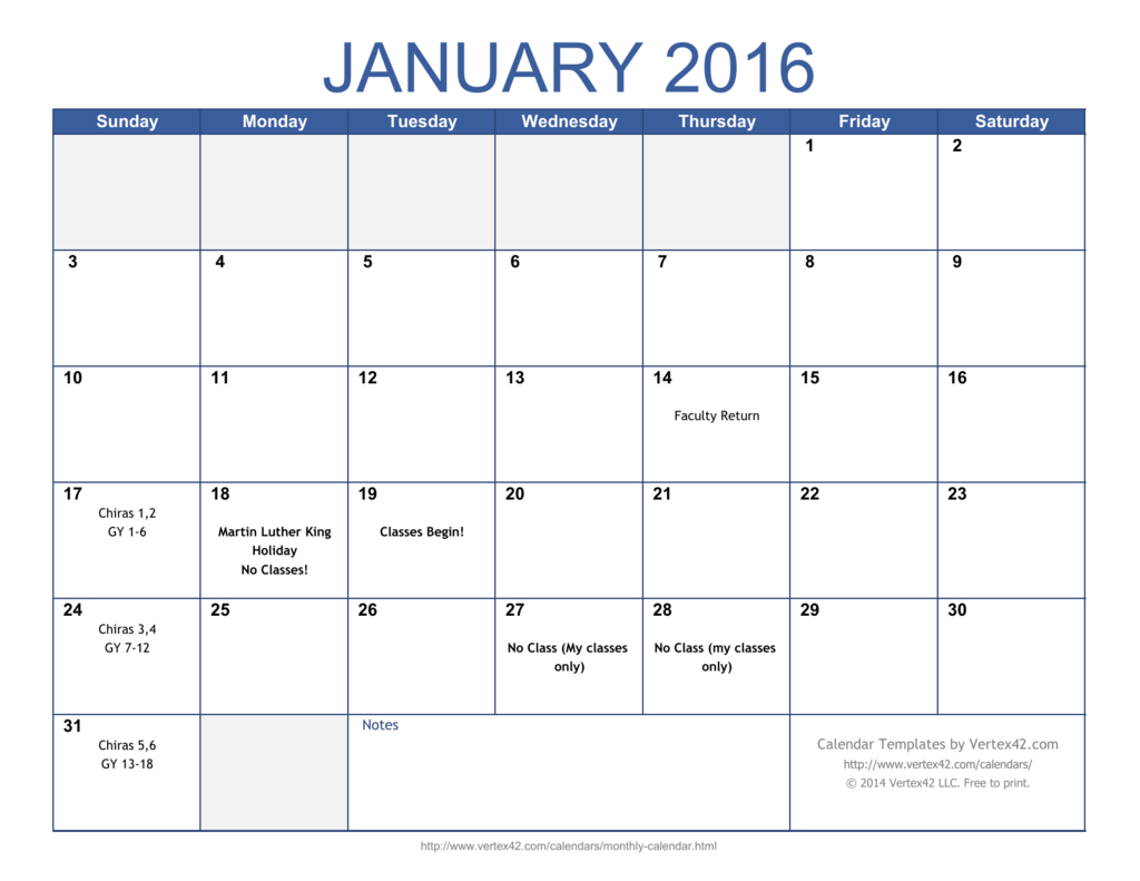 Calendar Templates By Vertex42 | Example Calendar Calendar Templates By Vertex42