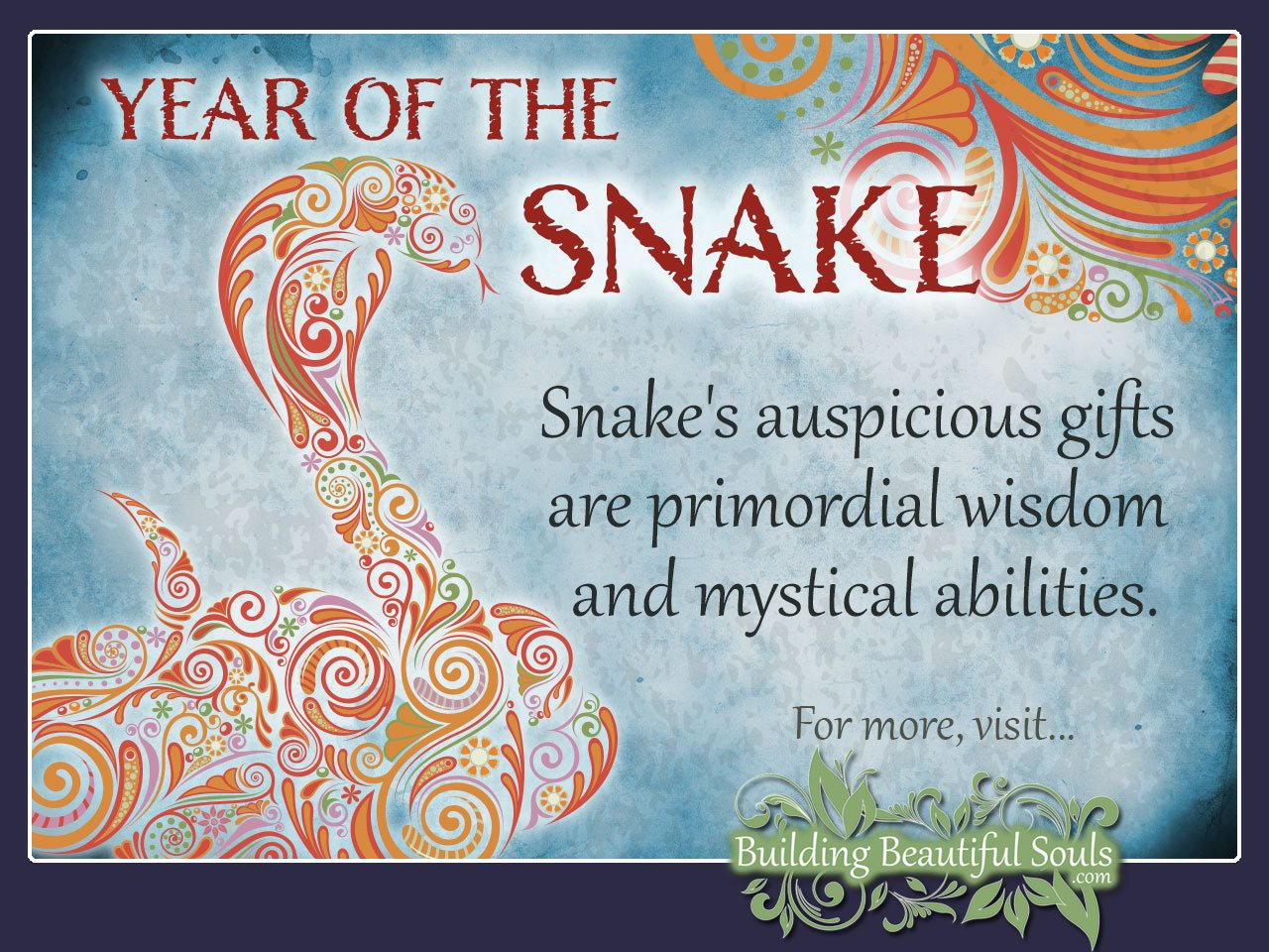 Chinese Zodiac Snake | Year Of The Snake | Chinese Zodiac Chinese Animal Calendar And Meaning