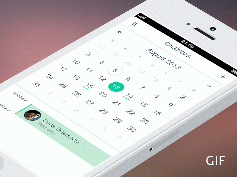 Cityhour Calendar Animated Interaction By Alty On Dribbble Date Is Wrong In Mac Calendar Icon