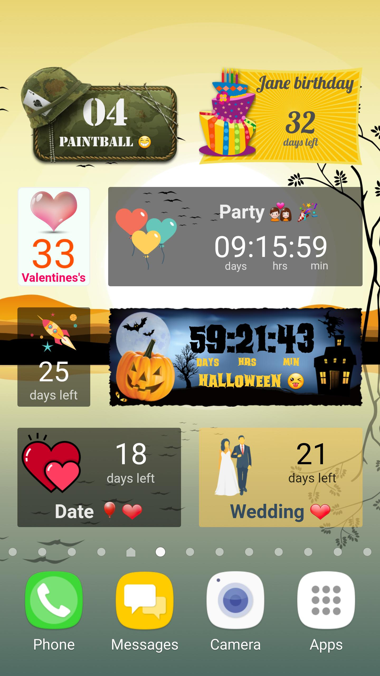 Countdown Days App &amp; Widget For Android - Apk Download How To Use A Countdown On Your Phone