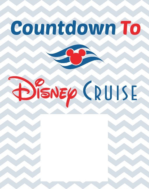 Countdown To Disney Cruise Free Printable - Thesuburbanmom Countdown To Disney Calendar Printable
