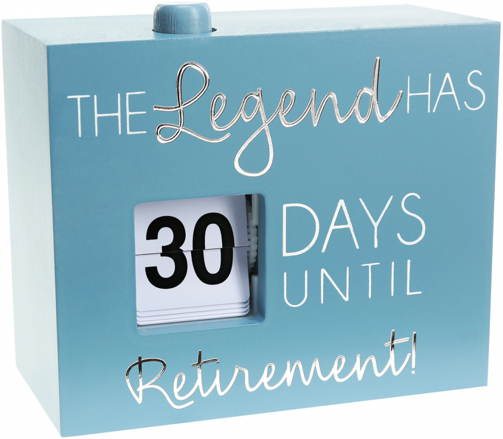 Countdown To Retirement Calendar - Calendar Template 2021 Printable Retirement Countdown Calendar Free