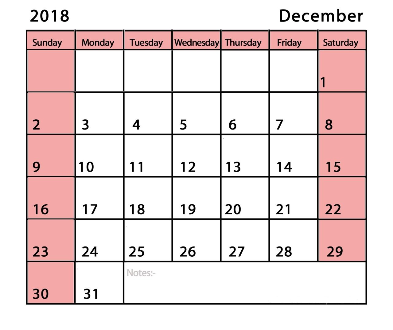 December 2018 Calendar With Canada Holidays | Printable Printable December Calendar With Holidays