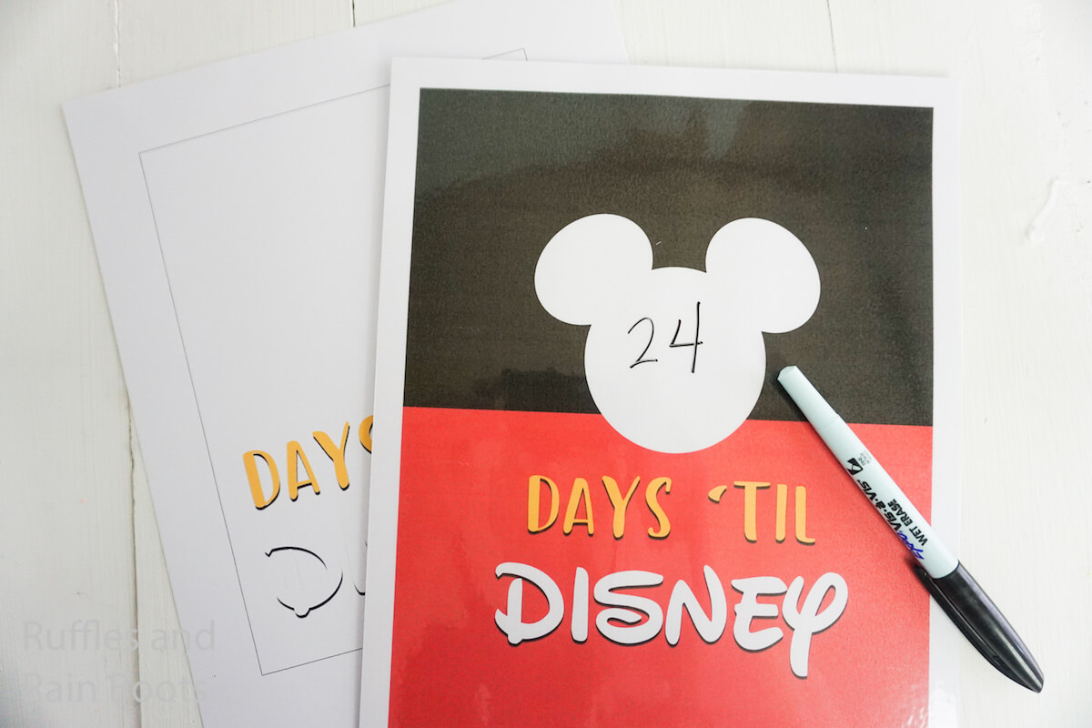 Disney Vacation Countdowndays Till Disney Printables Free Countdown Calendar For Desktop
