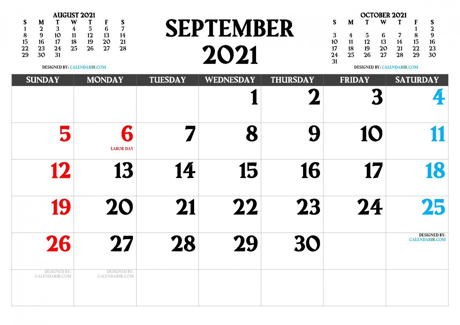 Free Calendar For September 2021 Full Moon September 9Th Month Of Lunar Calendar