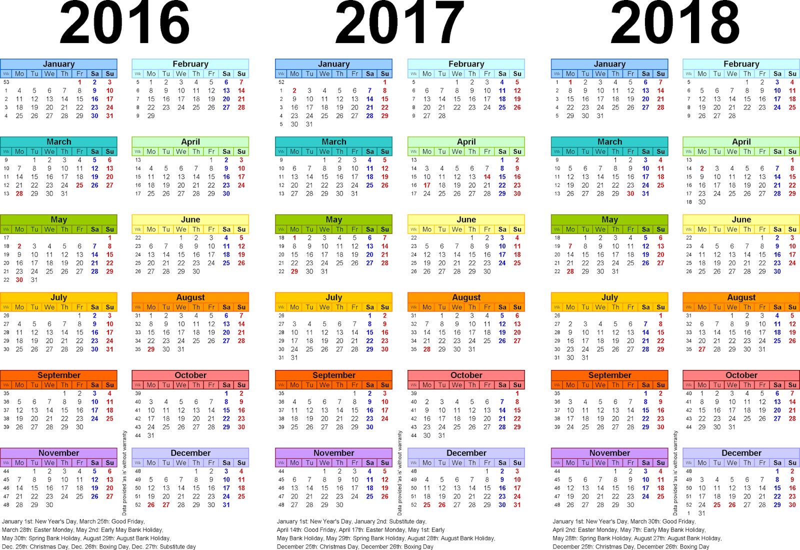 [Free]* Printable Calendar 2016 Printable 4 X 6 Calander