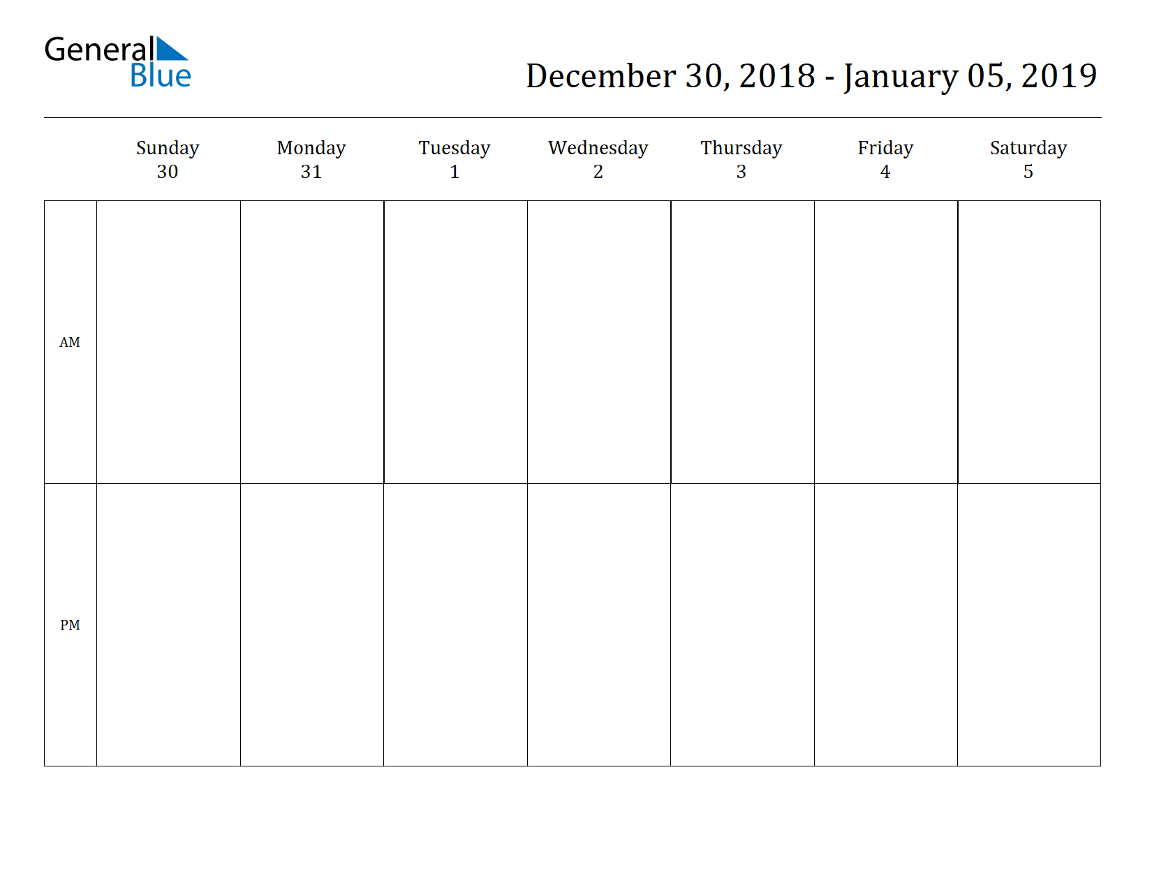 Free Printable Weekly Calendars For 2019 In Pdf Document Free Printable 2 Week Calendar