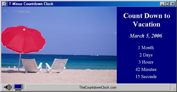 Free Vacation Countdown Wallpaper - Wallpapersafari Windows Desktop Retirement Countdown Clock