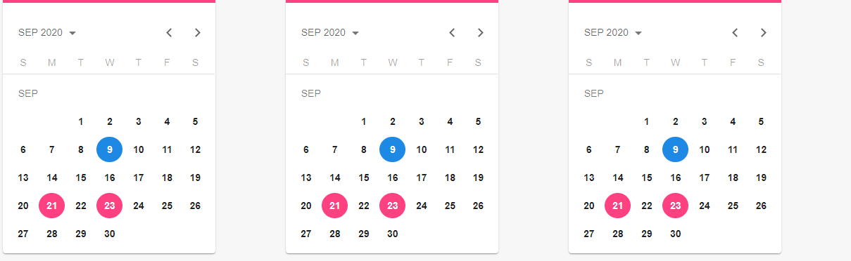 Javascript - Angular Material Calendar To Display Labels How To Add Icon In Angular Calendar