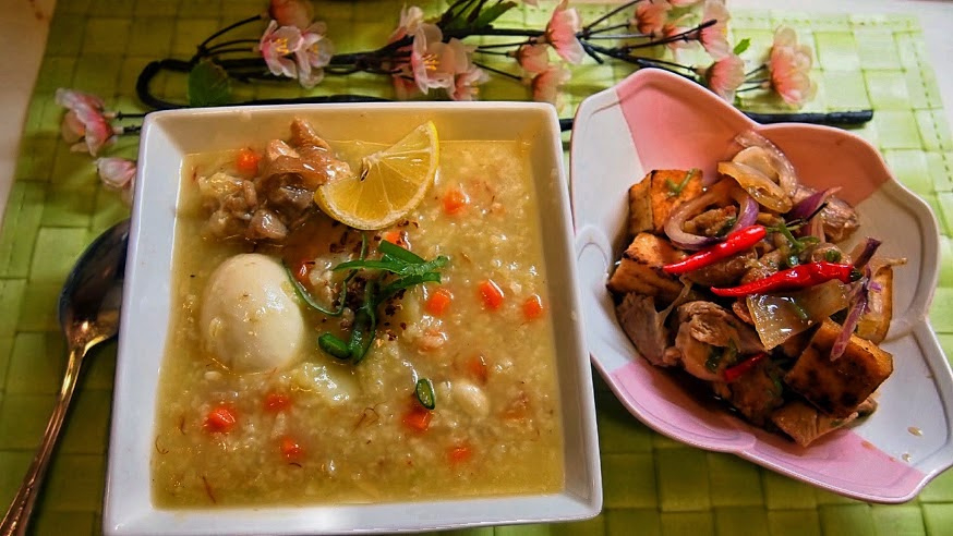 Luweeh Kitchen : Arroz Caldo ( Lugaw ) With Carrots And Potato Dec6 Kulay Ng Manok