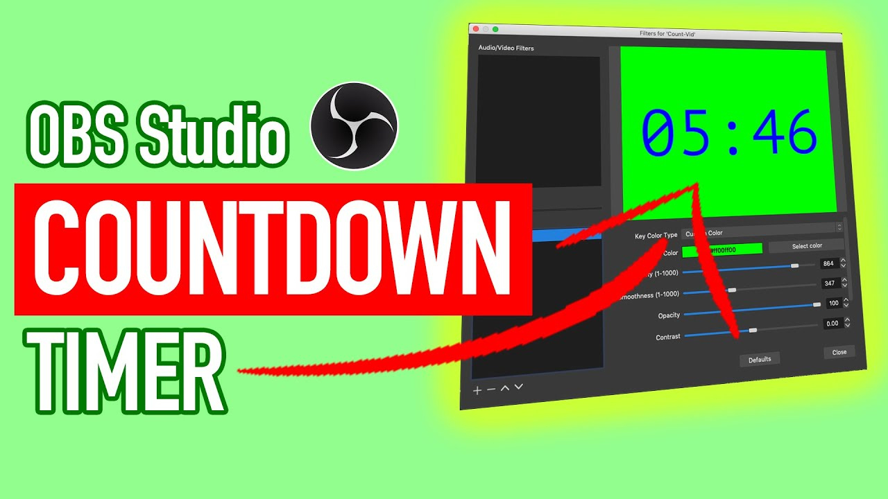 Make An Awesome Countdown Timer For Livestreams - Youtube Windows Desktop Retirement Countdown Clock