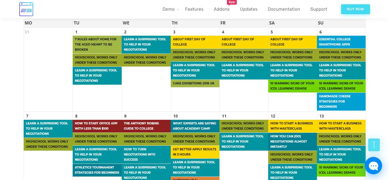Manage Events Better With The Modern Events Calendar - Wpexplorer Can You Create A Countdown Feature In Google Calendar