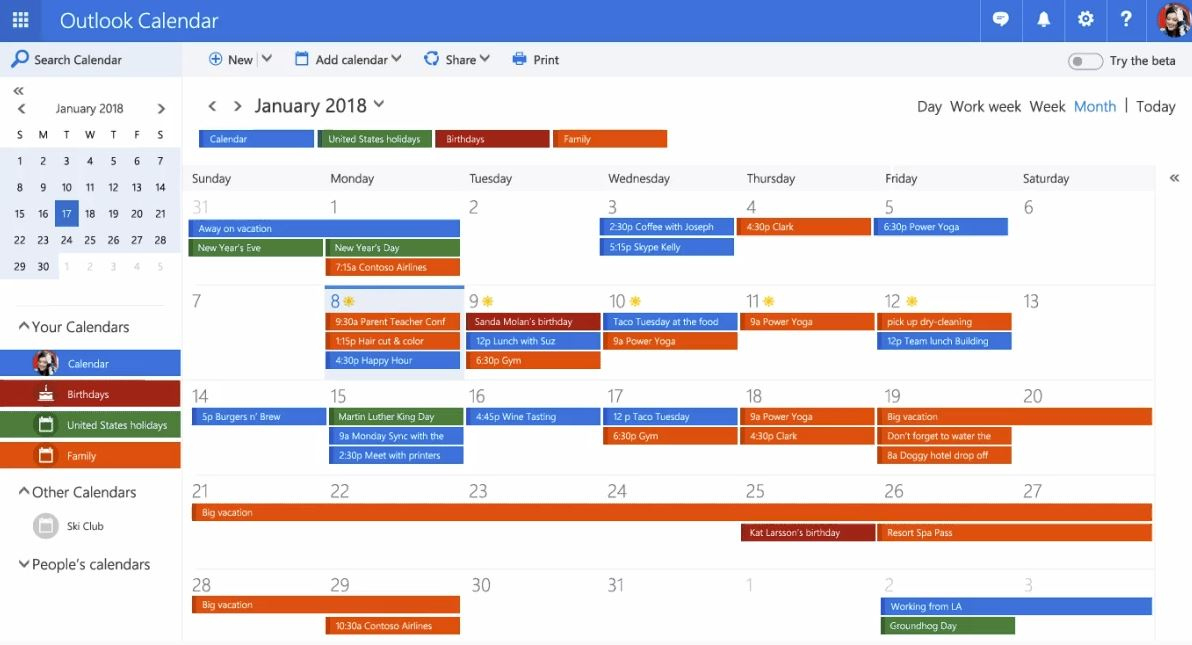 Microsoft Announces Redesigned Outlook Calendar Where Is The Calendar Icon In Outlook