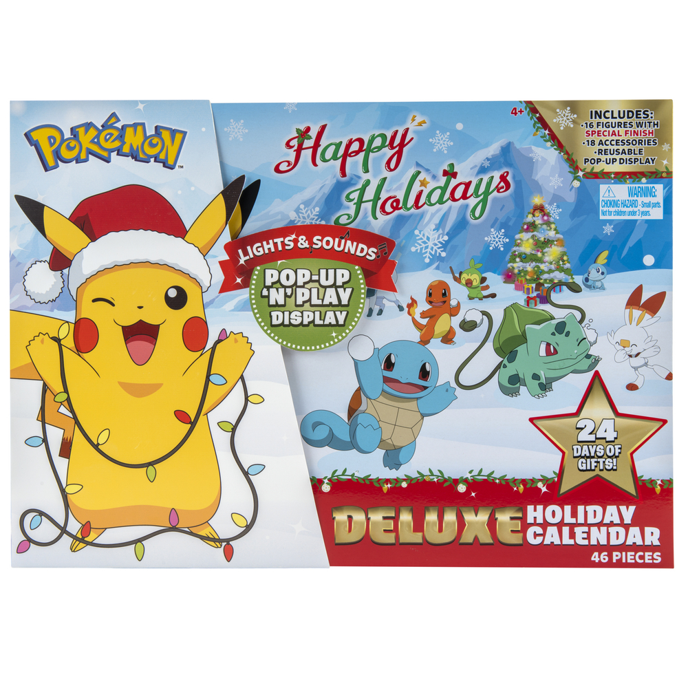 New Pokémon Countdown Calendars | Figures What Years Did Avon Sell The Countdown To Christmas Calendar