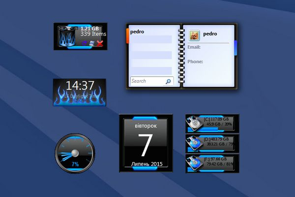 Pin On Gadgets Set Widget Windows 10 Countdown Desktop