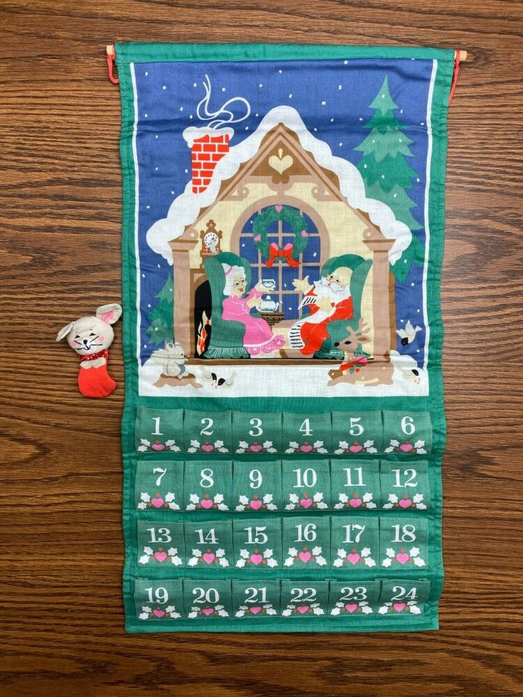 Pin On Vintage Christmas Holiday Avon Christmas Calendar 1987