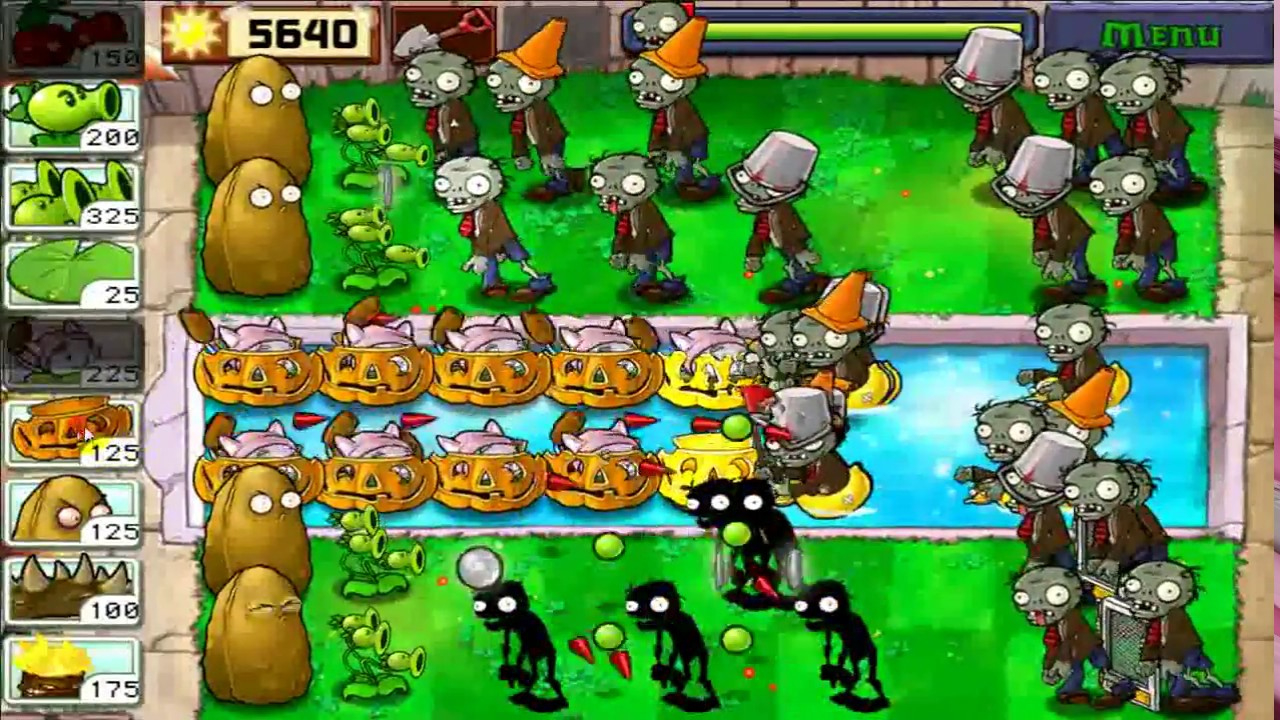 Plants Vs Zombies | Minigames Last Stand Vs Zombies - Youtube Pvz Gw2 Last Standing