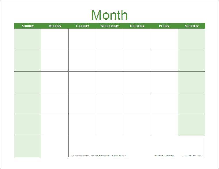 Print Monday Through Sunday Calendar Photo | Calendar Free Monthly Templates Starting Monday