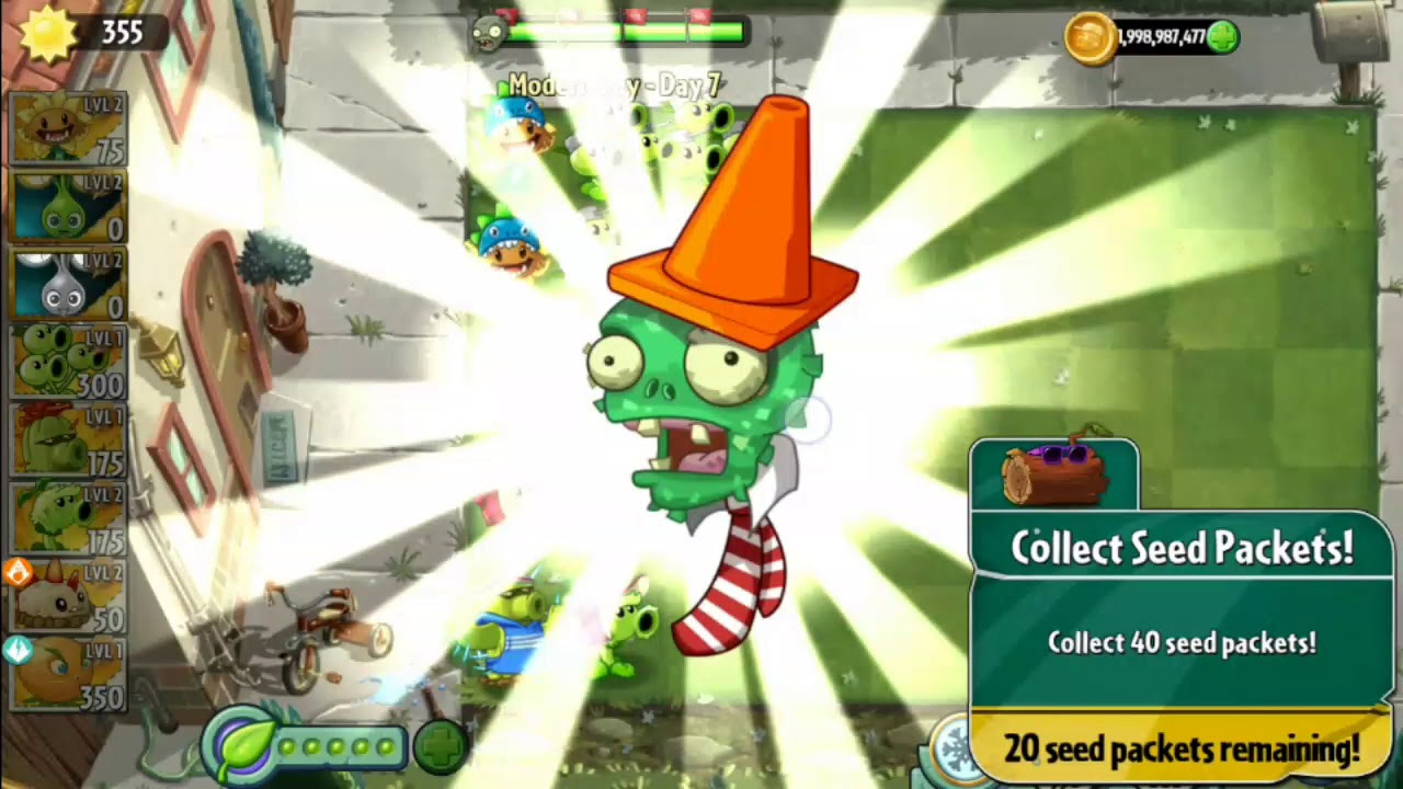 Pvz 2 Hack Gameplay - Youtube Pvz Gw 2 Nexte Portal