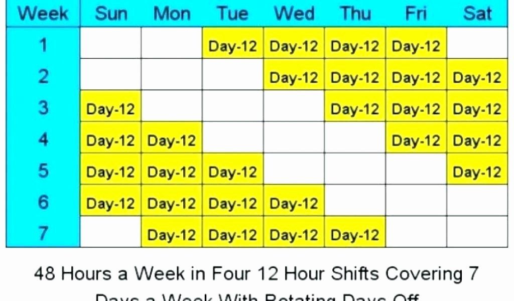 Rotating Weekend Schedule Template Best Of Rotating Saturday And Sunday Schudule