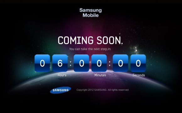 Samsung&#039;S Next Galaxy Device Has An Official Website With How To Put A Countdown On Your Phone