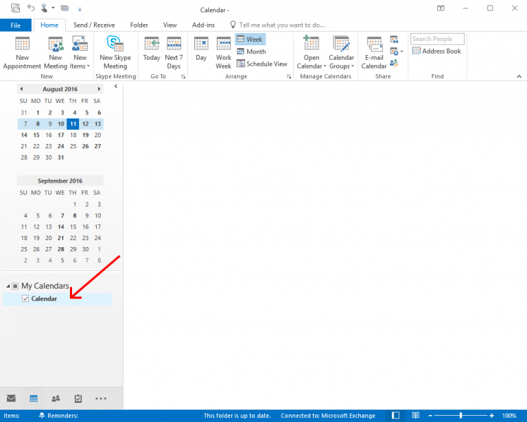 Share Calendar Or Change Calendar Permissions In Outlook Where Is The Calendar Icon In Outlook