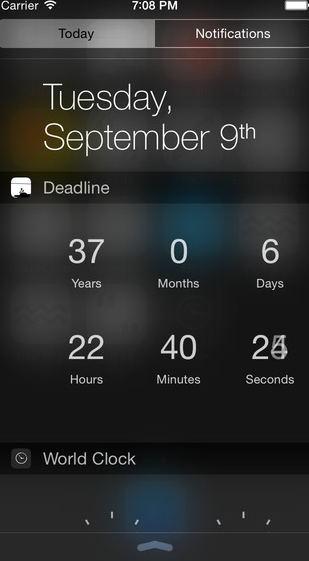 The Death Clock: Healthkit&#039;S &#039;Deadline&#039; App Predicts Date Countdown Clock Date On Iphone