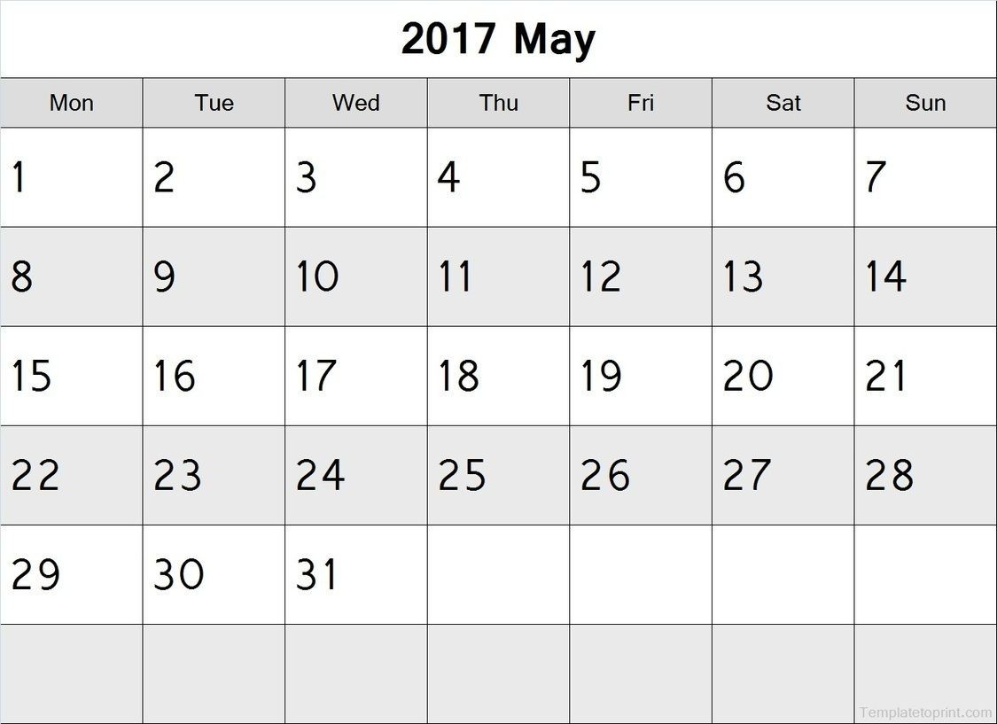 Unique Printable Calendar Starting Monday | Free Printable Prd Monthly Calendar Starts From Monday