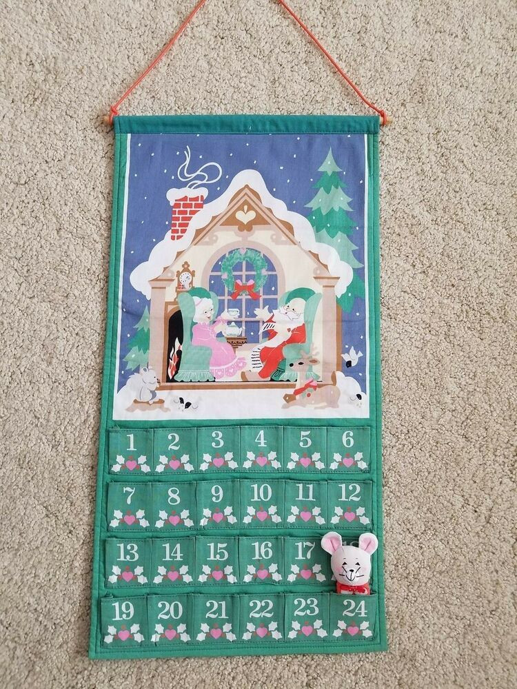 Vintage Avon Christmas Count Down Calendar Advent Calendar App Xmas Candar For Xmas Count Down