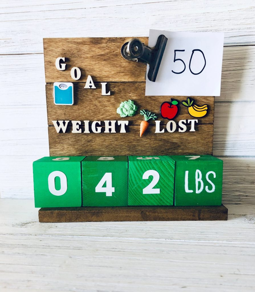 Weight Loss Goal Setter Countdown Calendar - Motivation How To Use A Countdown On Your Phone