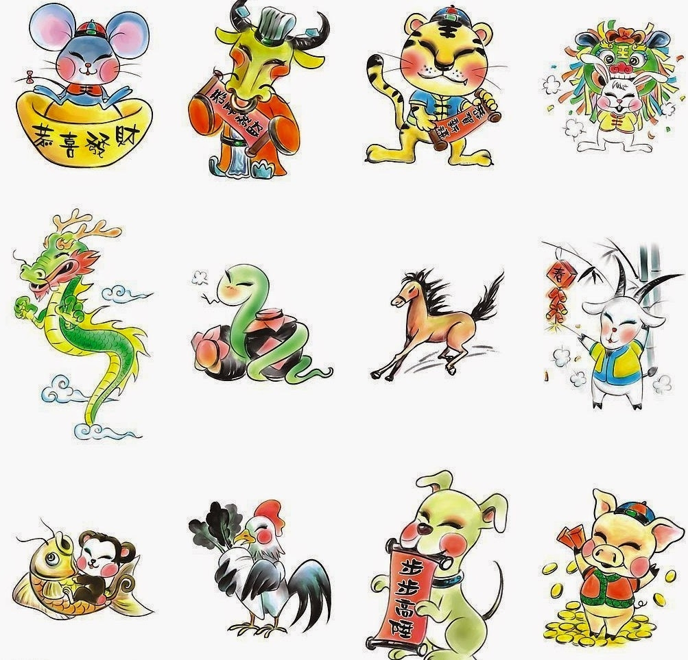 Year Chinese Calendar Animals | Ten Free Printable Chinese Animal Calendar And Meaning