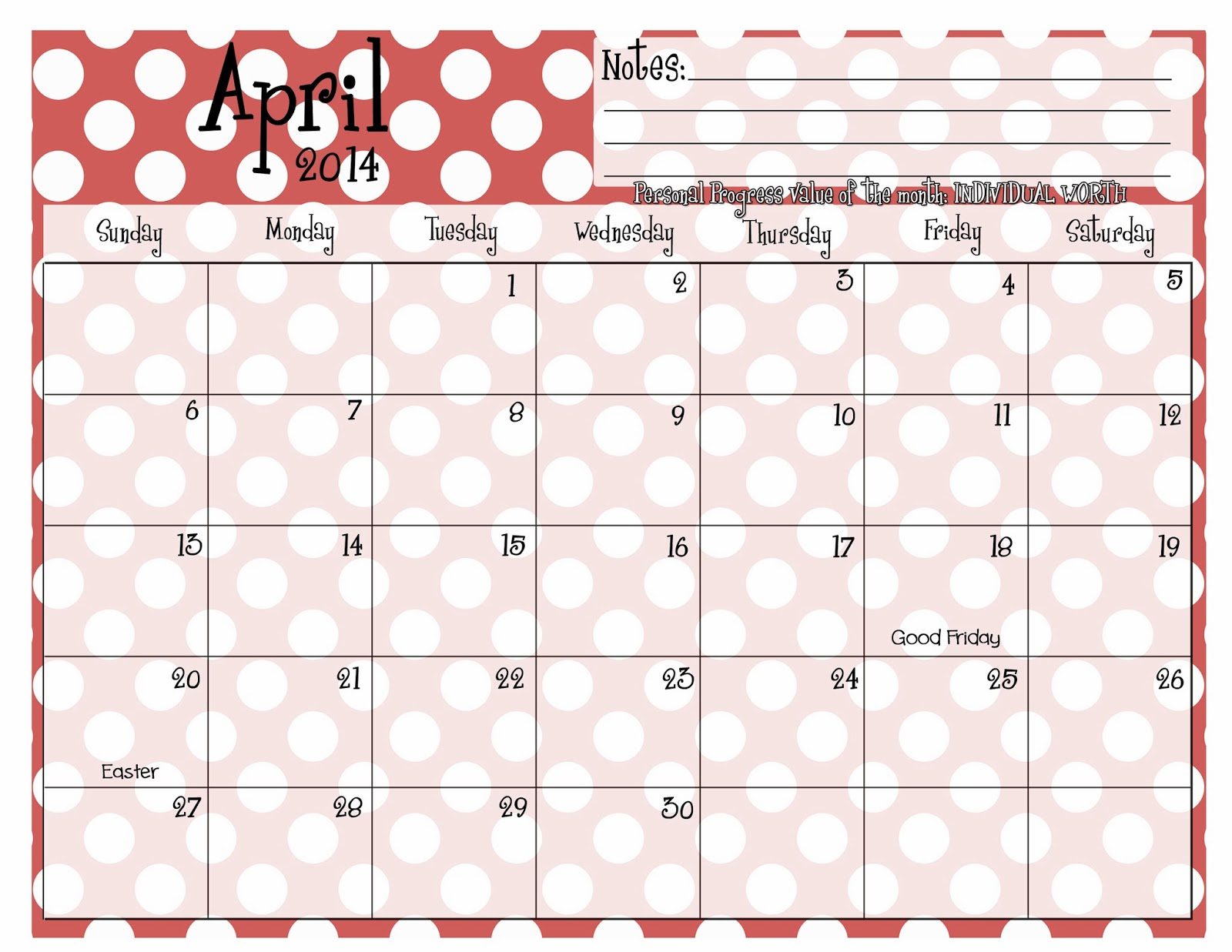 Young Women&#039;S Lesson Ideas: 2014 Yw Calendar Themes For Each Calendar Month